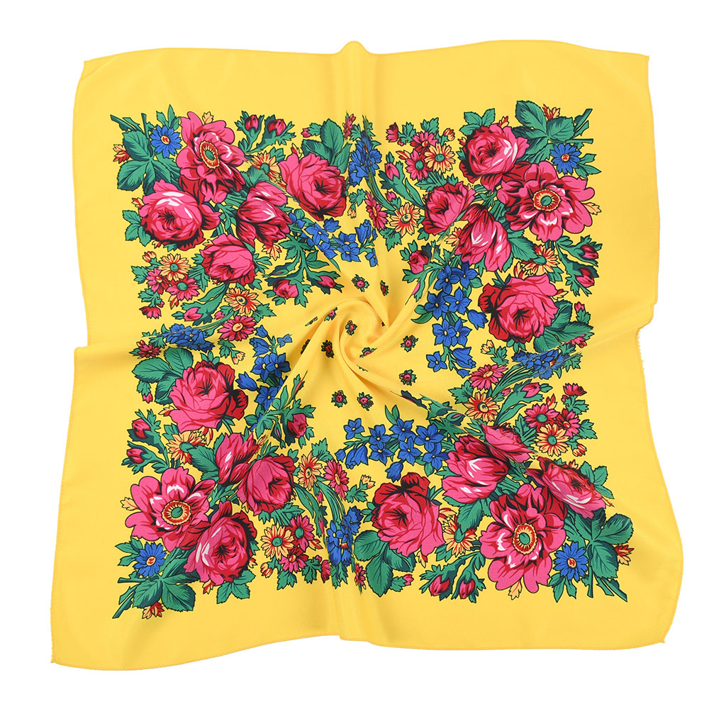 Bandana Cotton - 70*70 cm Stile Russo Sciarpa Quadrata