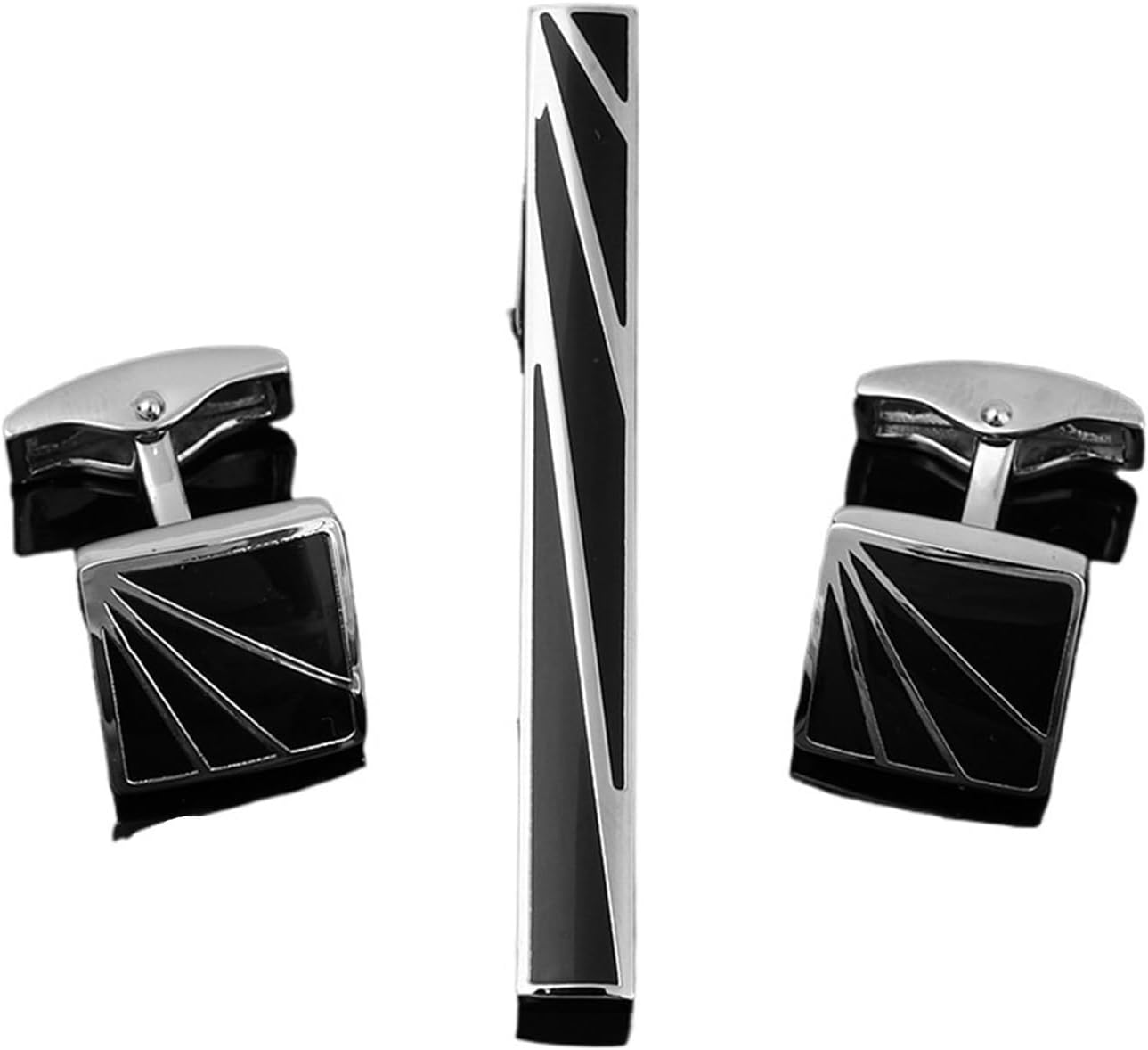 Tie Bar Set Gift - 2 Set, Set di Cravatte e