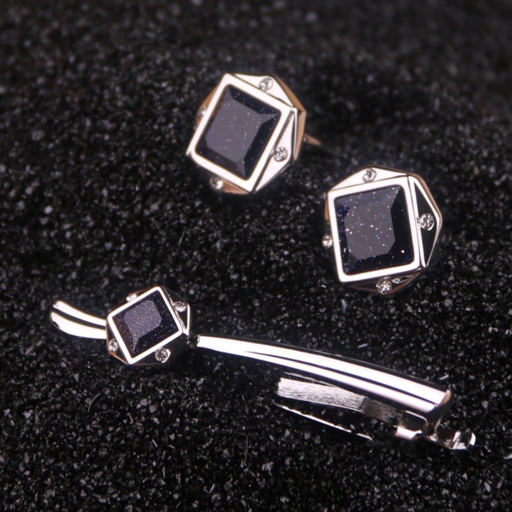 Set di Fermacravatta e Gemelli - Tie Bar Set Gift recensione e prezzo